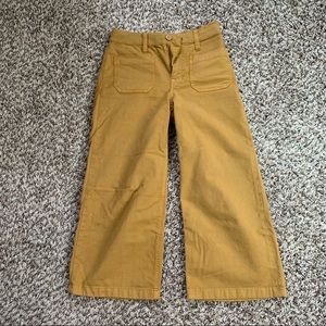 NWOT J. Crew point sur cropped wide leg  24 petite